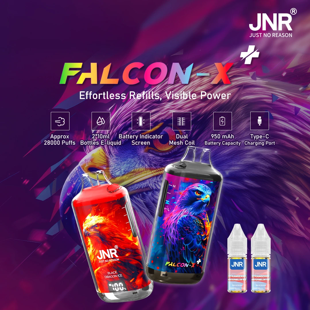 JNR Falcon-X Plus 28K écran intelligent indicateur de batterie